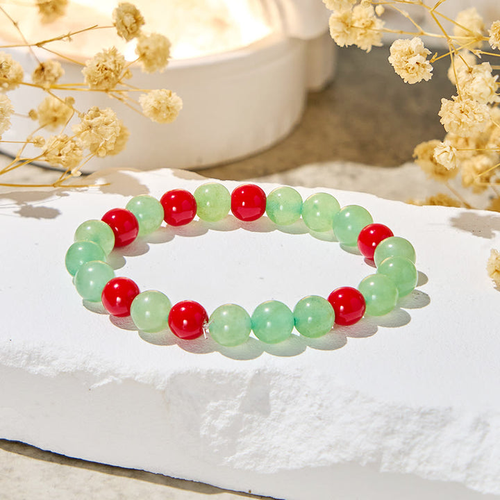 Bracciale Vitality in corallo rosso "Serene Pulse" Olivenorma - image 5
