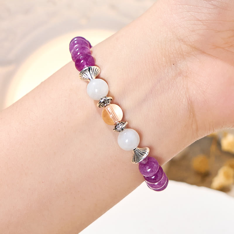 Bracciale Olivenorma "Oracle's Tide" in ametista per alleviare lo stress - image 2