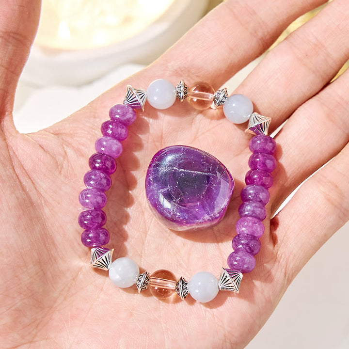 Bracciale Olivenorma "Oracle's Tide" in ametista per alleviare lo stress - image 4