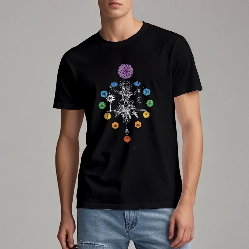 Maglietta Olivenorma con energia dei chakra radicati - image 10
