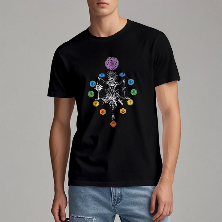 Maglietta Olivenorma con energia dei chakra radicati - image 10