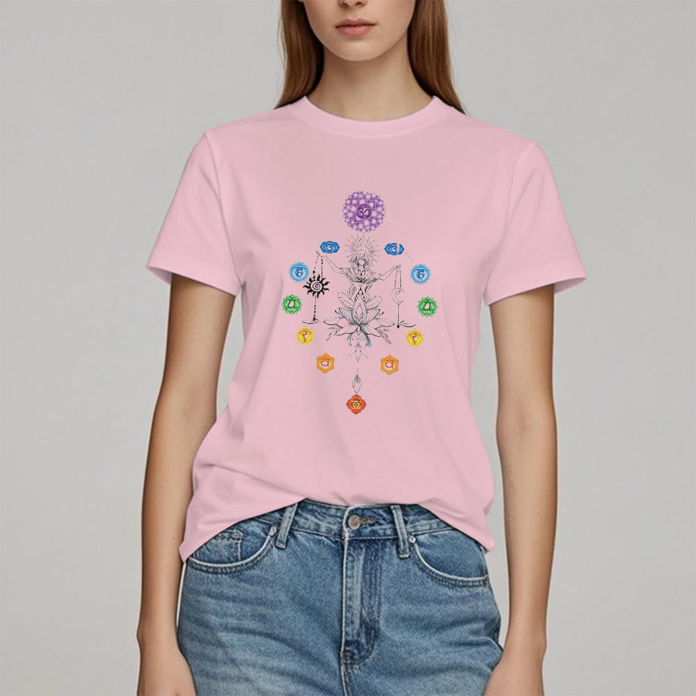 Maglietta Olivenorma con energia dei chakra radicati - image 16
