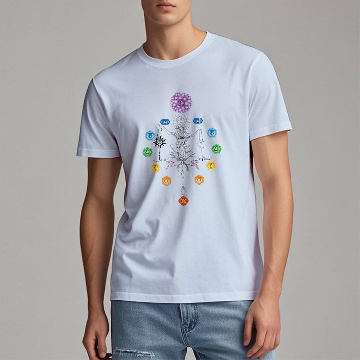 Maglietta Olivenorma con energia dei chakra radicati - image 23