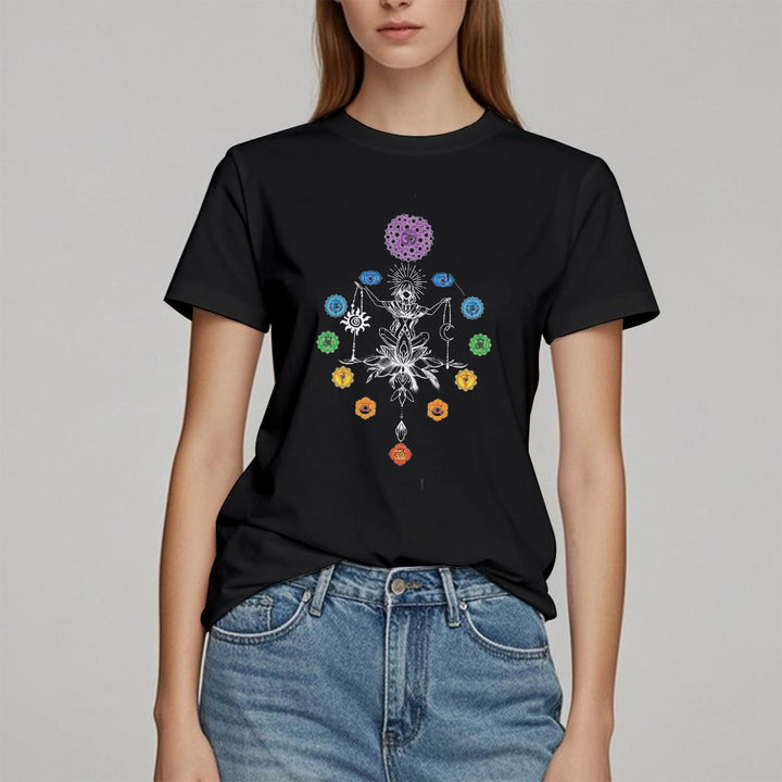 Maglietta Olivenorma con energia dei chakra radicati