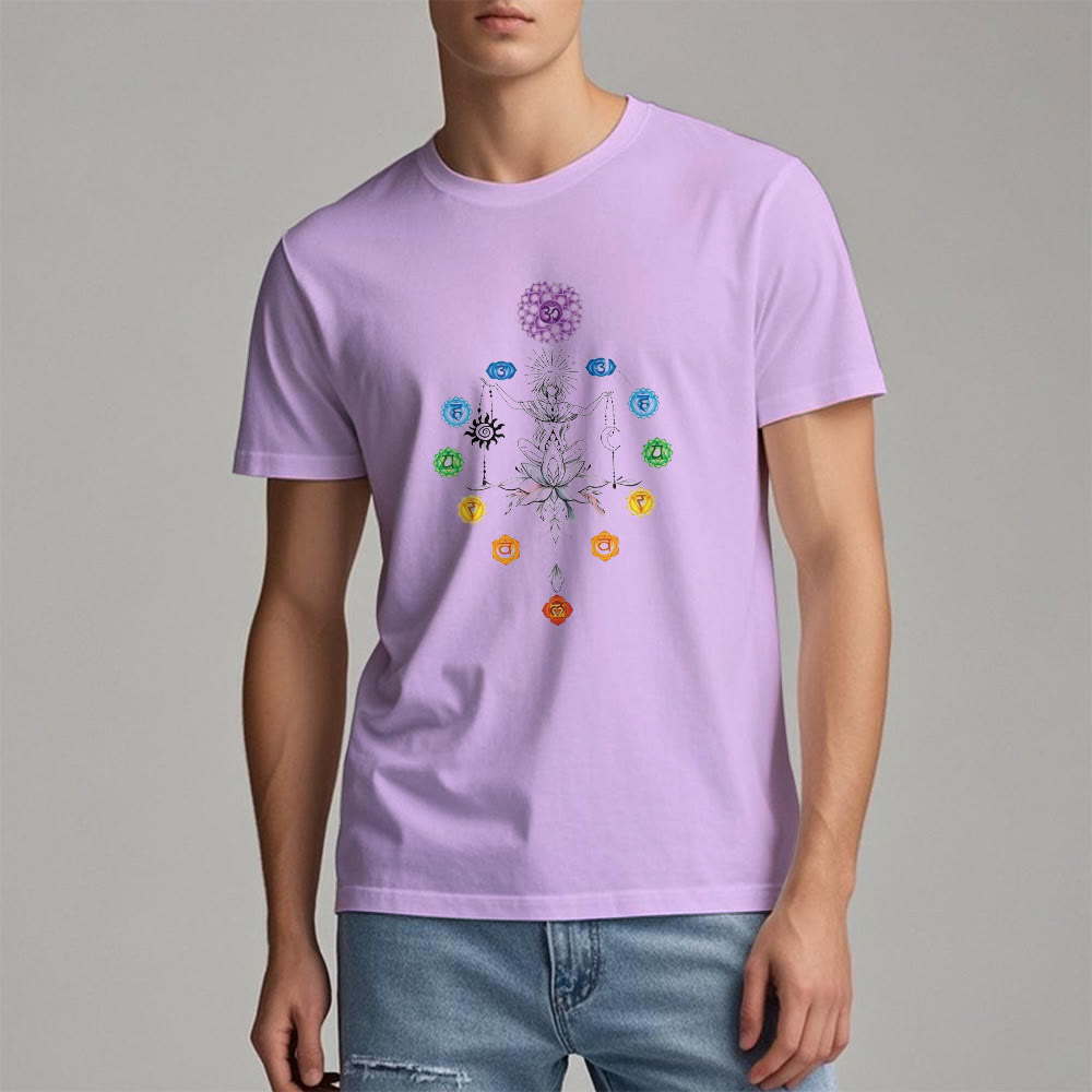 Maglietta Olivenorma con energia dei chakra radicati - image 20