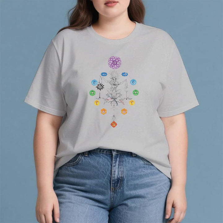 Maglietta Olivenorma con energia dei chakra radicati
