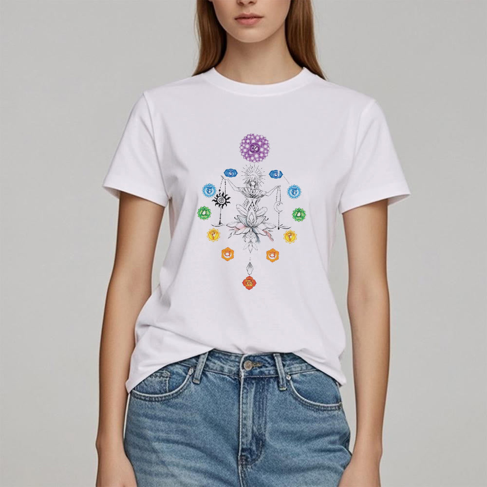 Maglietta Olivenorma con energia dei chakra radicati