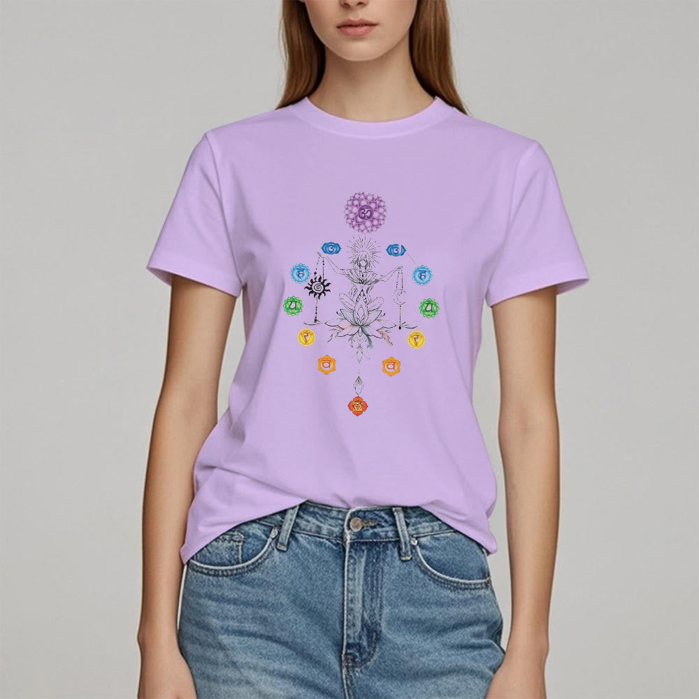 Maglietta Olivenorma con energia dei chakra radicati - image 19