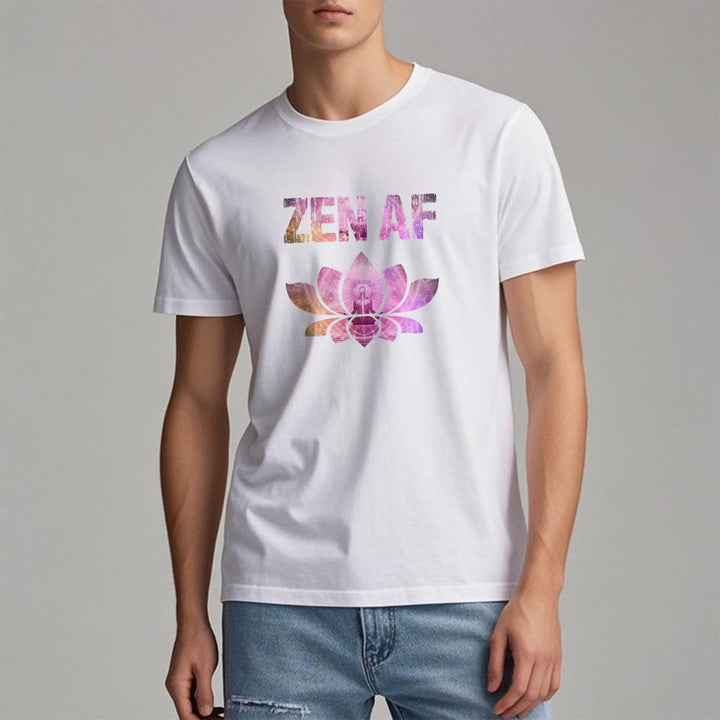 T-shirt Olivenorma Zen AF Yoga Lotus - image 2