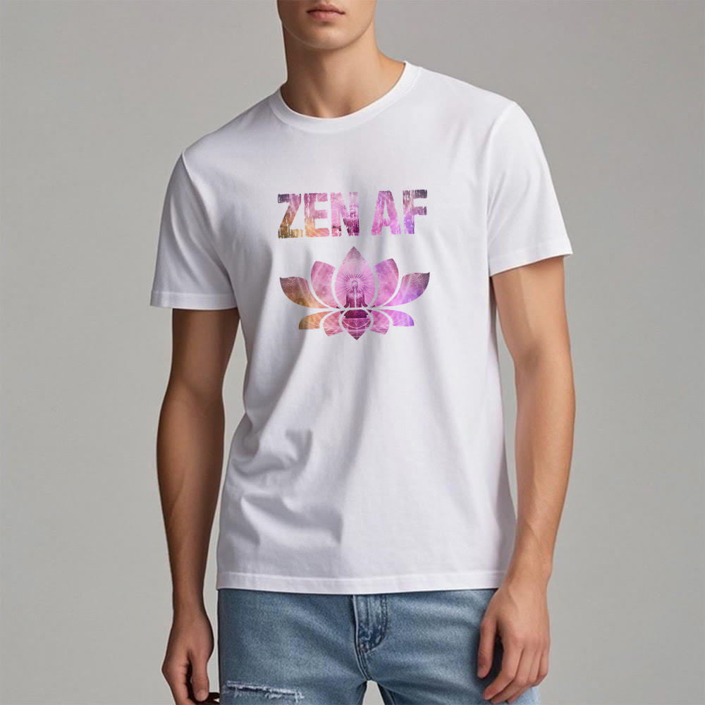 T-shirt Olivenorma Zen AF Yoga Lotus