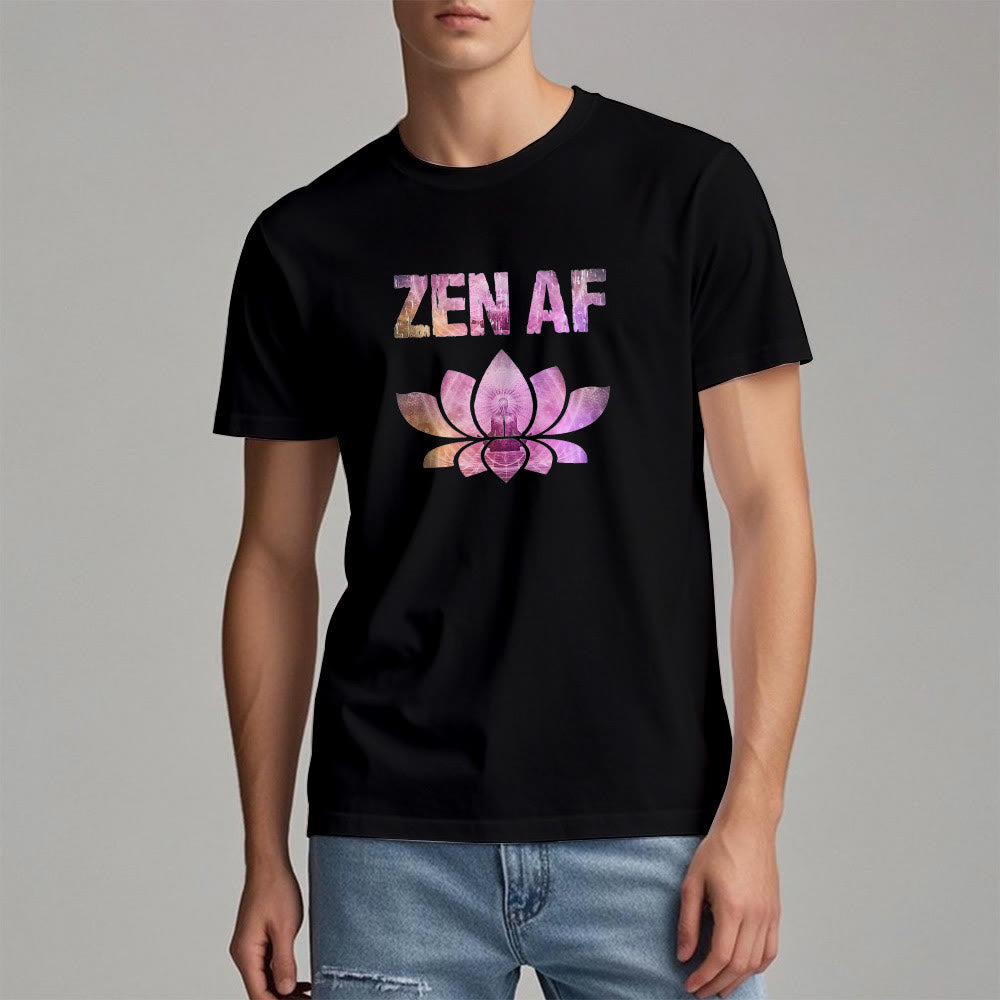 T-shirt Olivenorma Zen AF Yoga Lotus