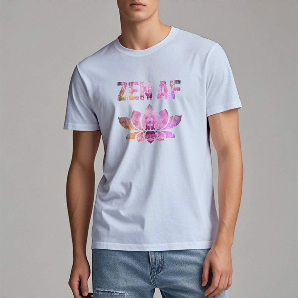 T-shirt Olivenorma Zen AF Yoga Lotus
