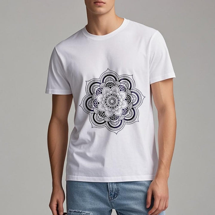 Maglietta Olivenorma Mandala Lotus