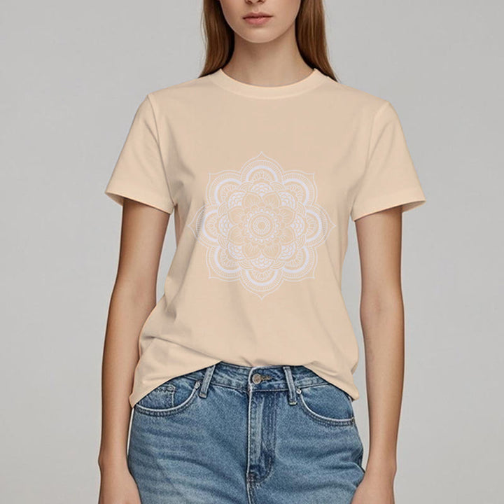 Maglietta Olivenorma Mandala Lotus
