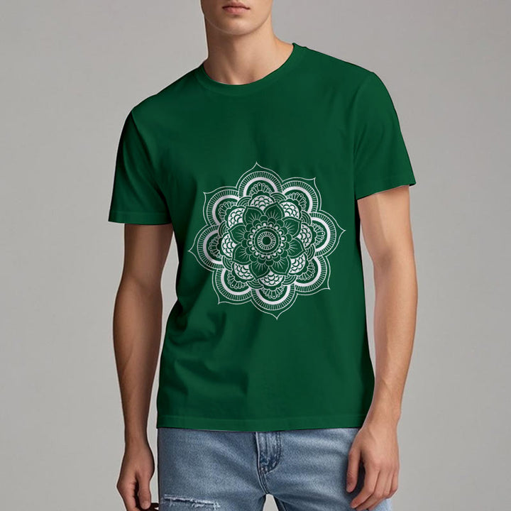 Maglietta Olivenorma Mandala Lotus