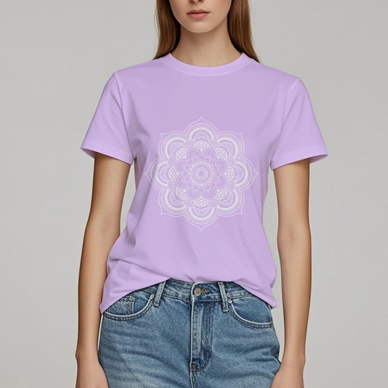 Maglietta Olivenorma Mandala Lotus