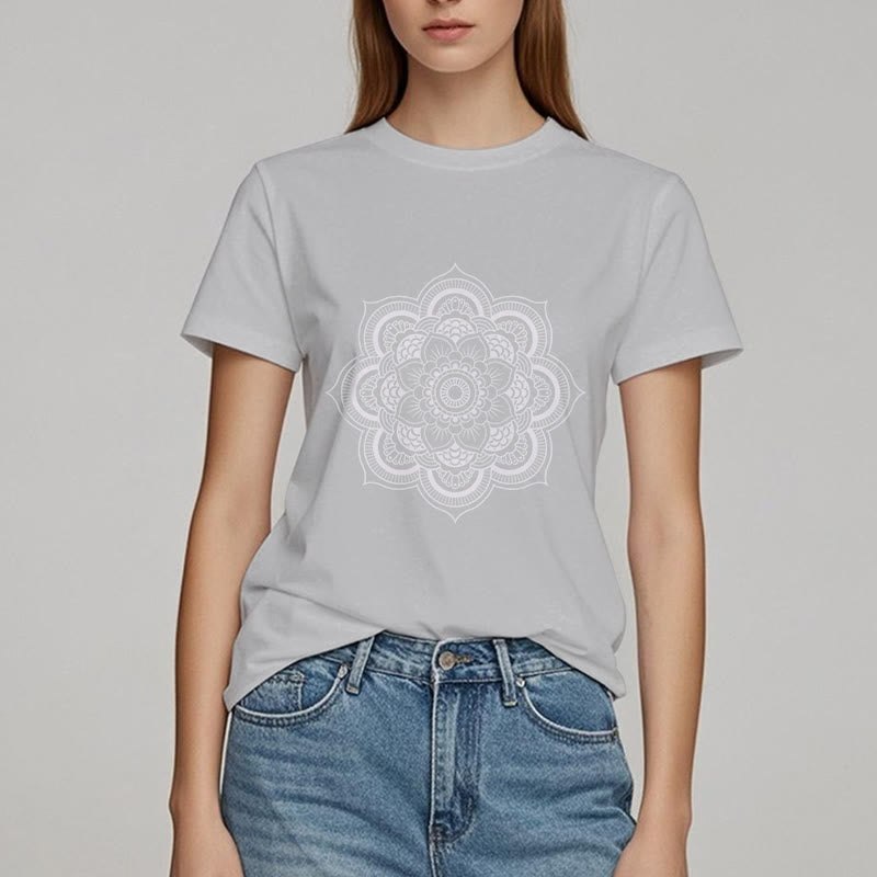 Maglietta Olivenorma Mandala Lotus