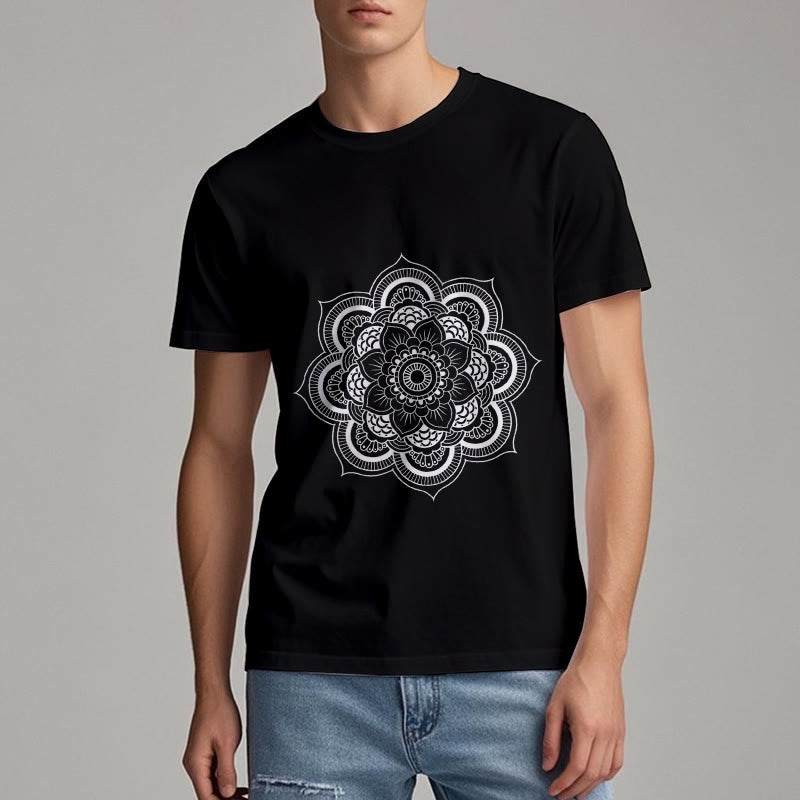 Maglietta Olivenorma Mandala Lotus