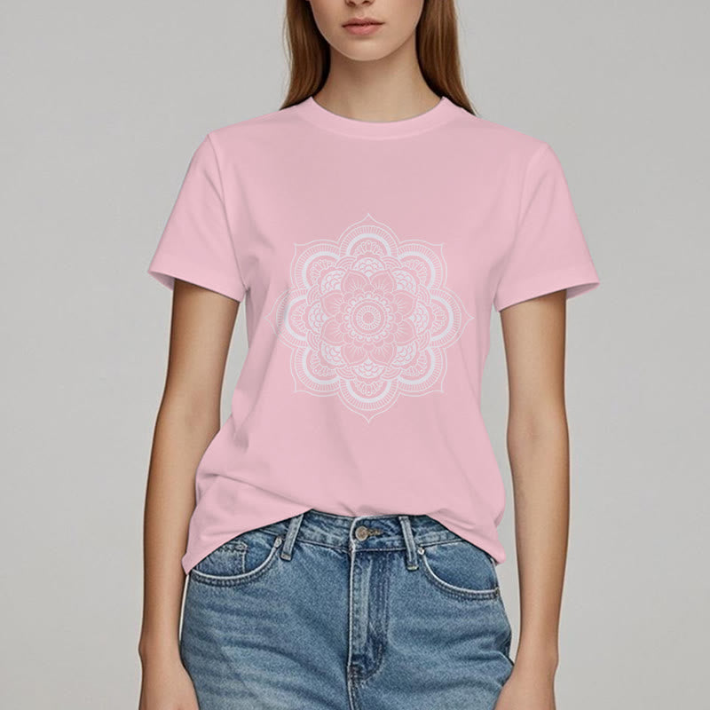Maglietta Olivenorma Mandala Lotus