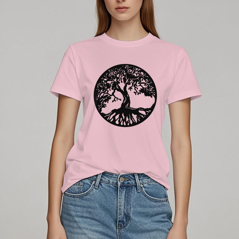 Maglietta Olivenorma Circle Albero della Vita
