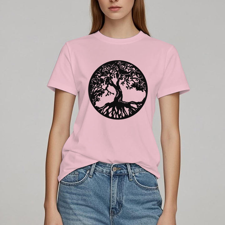 Maglietta Olivenorma Circle Albero della Vita
