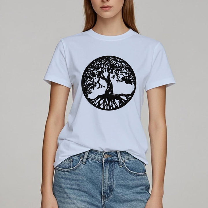 Maglietta Olivenorma Circle Albero della Vita