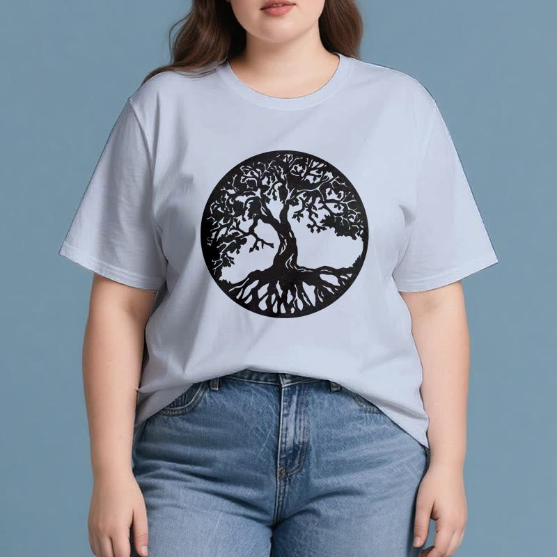 Maglietta Olivenorma Circle Albero della Vita