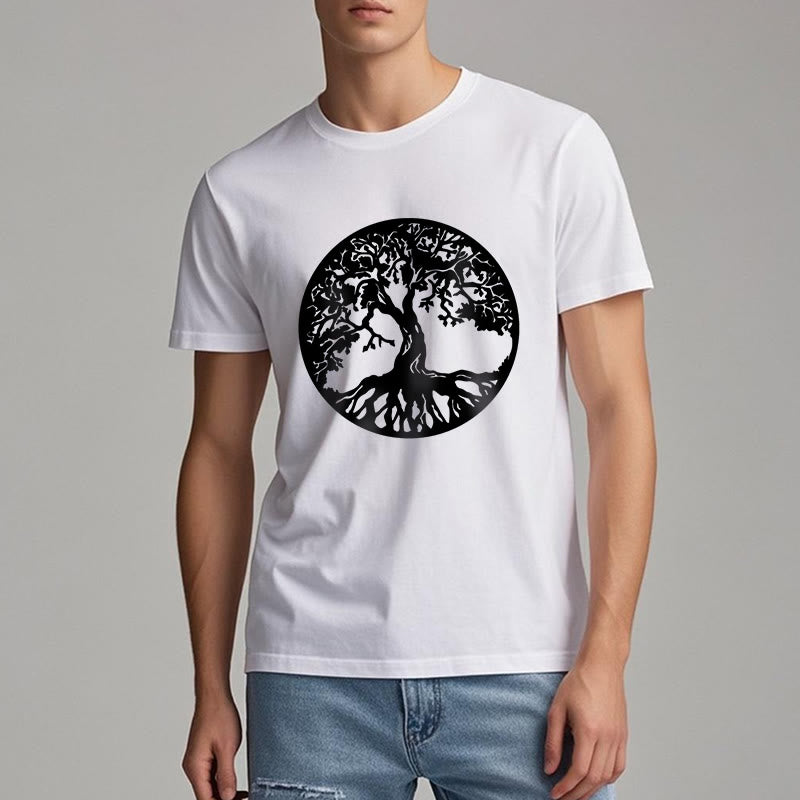 Maglietta Olivenorma Circle Albero della Vita