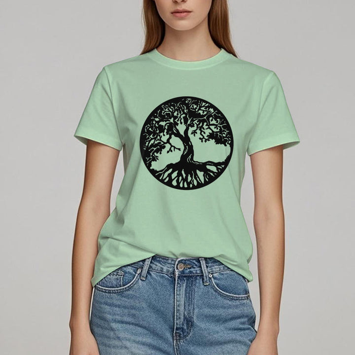 Maglietta Olivenorma Circle Albero della Vita