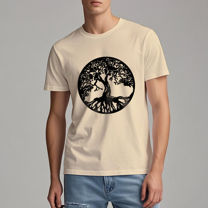 Maglietta Olivenorma Circle Albero della Vita