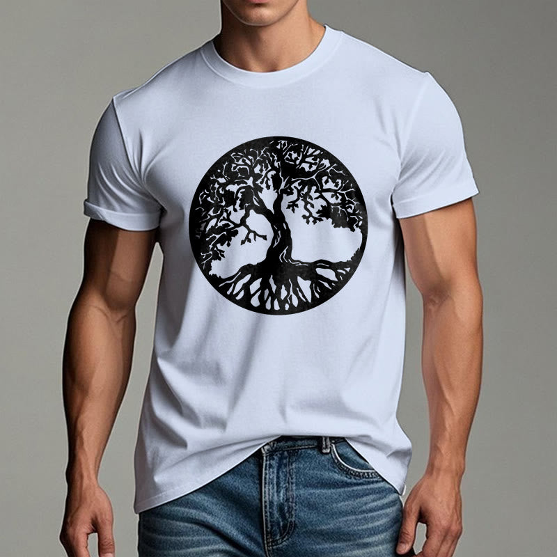 Maglietta Olivenorma Circle Albero della Vita