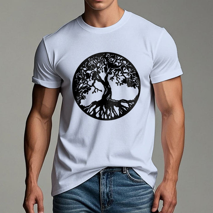 Maglietta Olivenorma Circle Albero della Vita