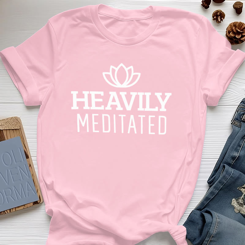 Maglietta Olivenorma con il simbolo del Loto Meditato Pesantemente - Rosa - 2XL - image 17