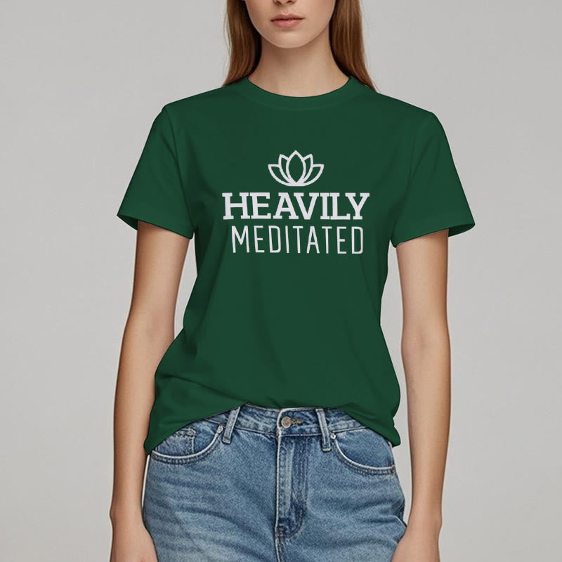 Maglietta Olivenorma con il simbolo del Loto Meditato Pesantemente - image 28