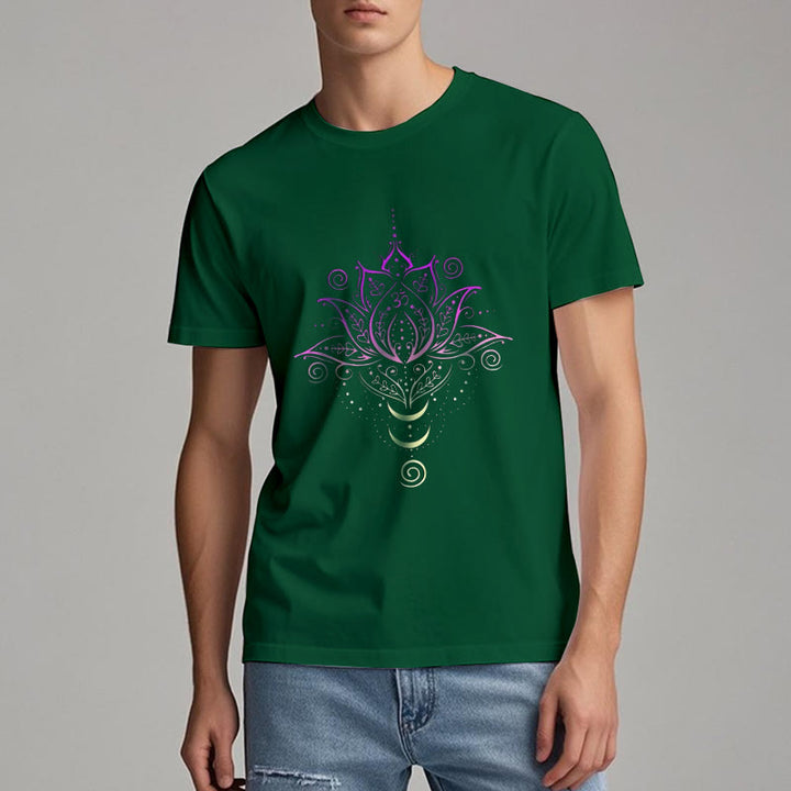 Maglietta Olivenorma OM Fiore di Loto