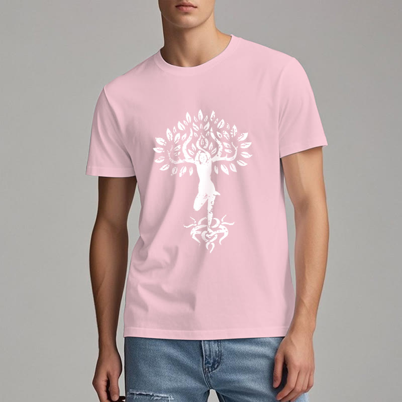Maglietta Olivenorma Flower Zen Tree