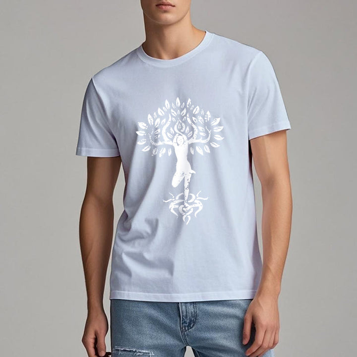 Maglietta Olivenorma Flower Zen Tree