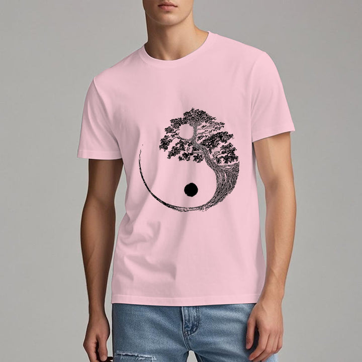 T-shirt Olivenorma Yin Yang Bonsai