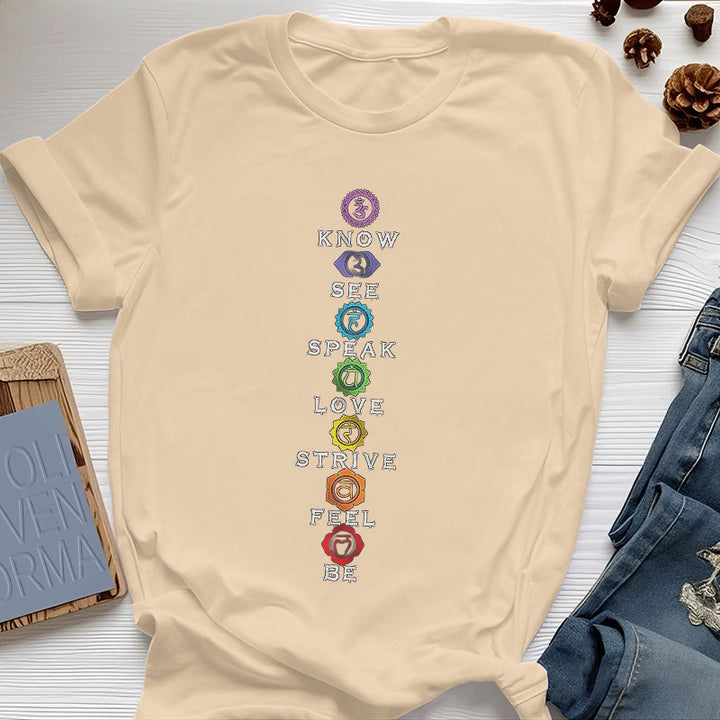 Maglietta Olivenorma Chakra List Tantric Hinduism - Giallo - 2XL - image 12
