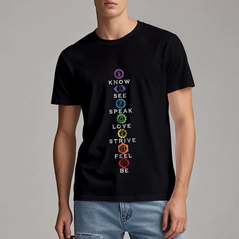 Maglietta Olivenorma Chakra List Tantric Hinduism - image 1