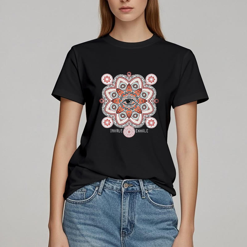 Maglietta con slogan "Meditazione contro il malocchio" Olivenorma - image 8