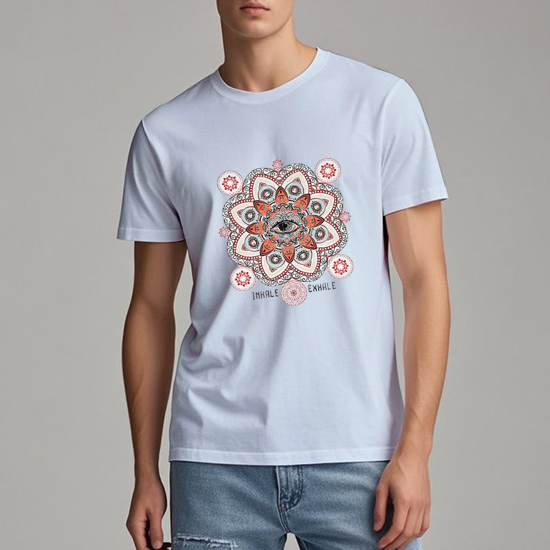 Maglietta con slogan "Meditazione contro il malocchio" Olivenorma - image 18