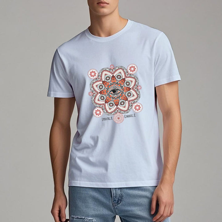 Maglietta con slogan "Meditazione contro il malocchio" Olivenorma - image 18