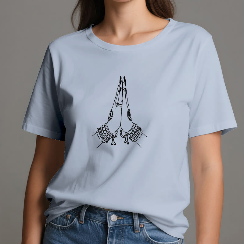 Maglietta Olivenorma Meditazione Namaste Yoga