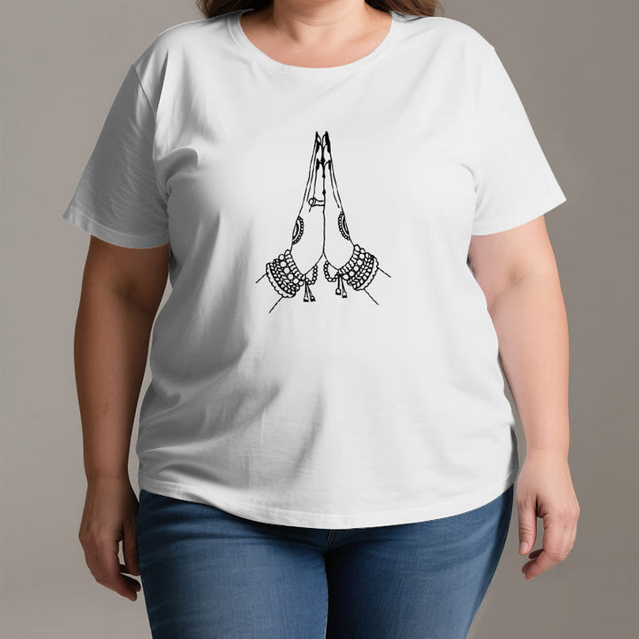 Maglietta Olivenorma Meditazione Namaste Yoga