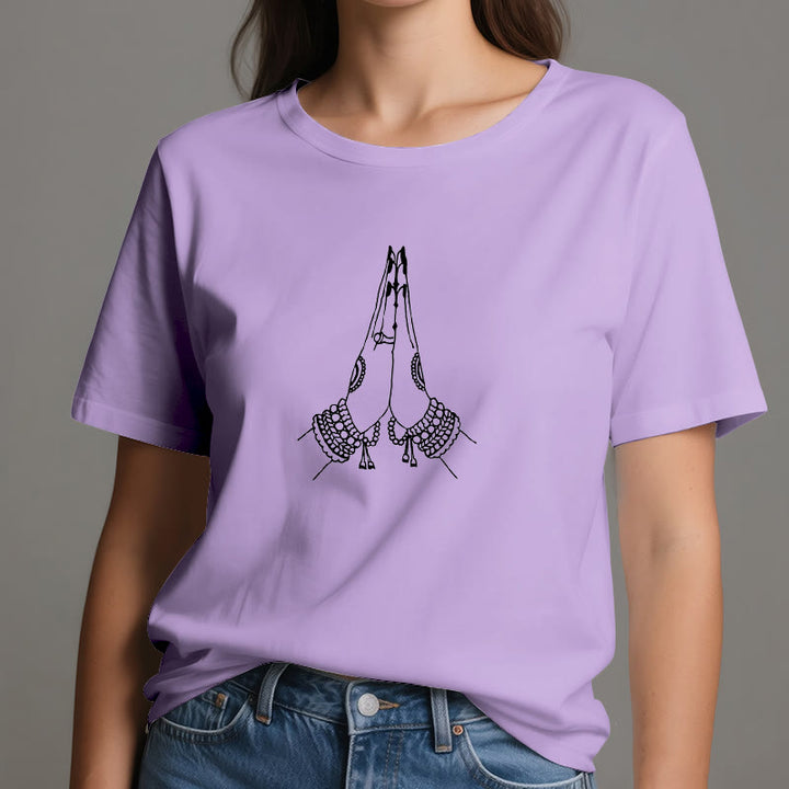 Maglietta Olivenorma Meditazione Namaste Yoga
