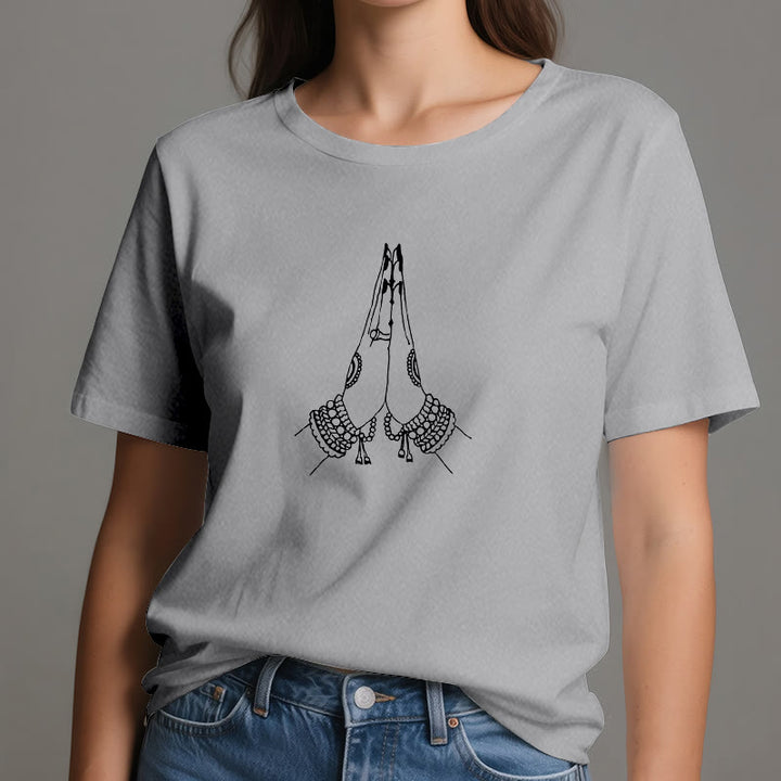 Maglietta Olivenorma Meditazione Namaste Yoga