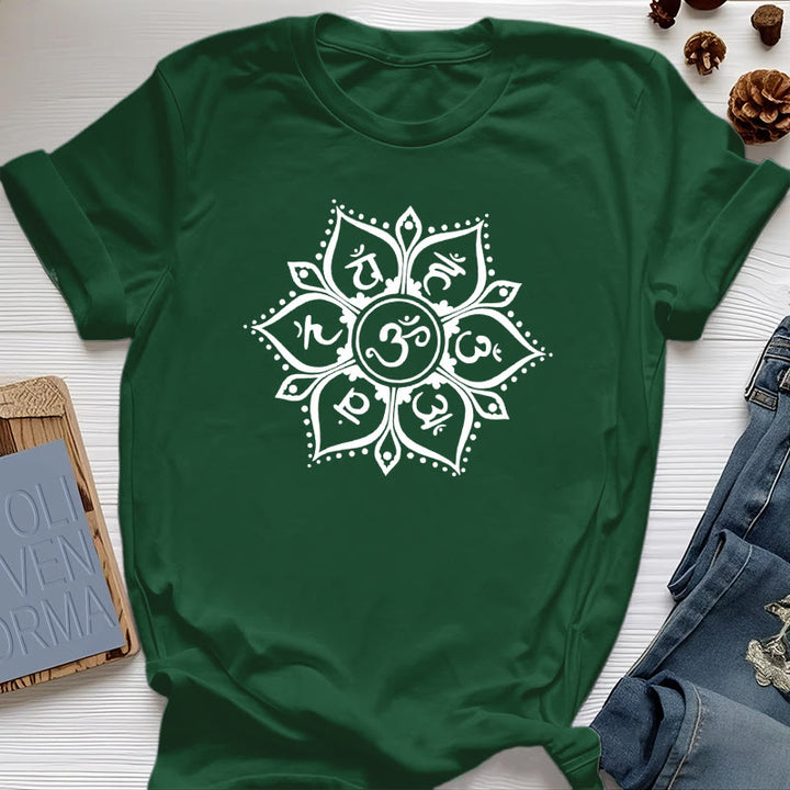 Maglietta Olivenorma con i simboli dei sette chakra - Verde scuro - 2XL - image 19