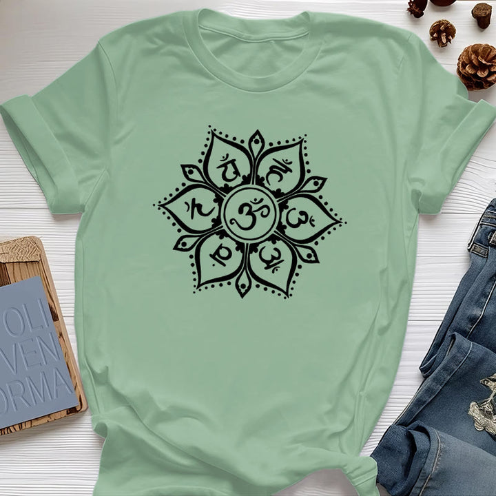 Maglietta Olivenorma con i simboli dei sette chakra - Verde chiaro - 2XL - image 17