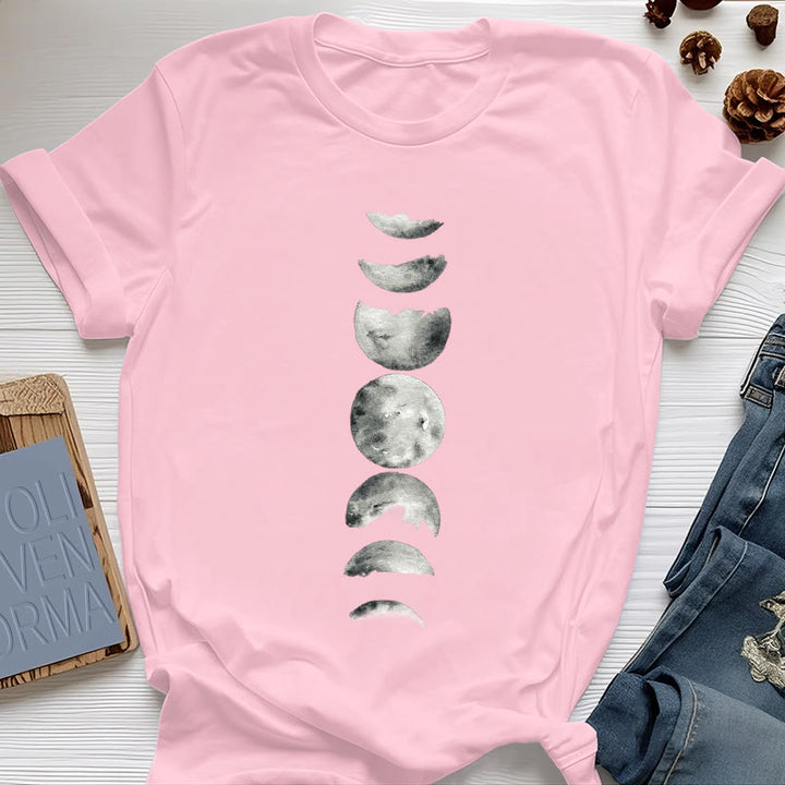 Maglietta Olivenorma per la meditazione delle fasi lunari - Rosa - 2XL - image 13